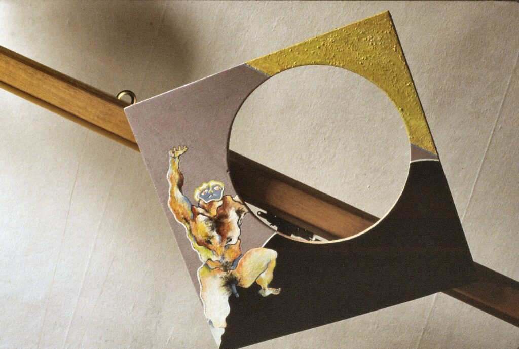 Particolare 1 Io e te insieme (tecnica mista cm 250) 