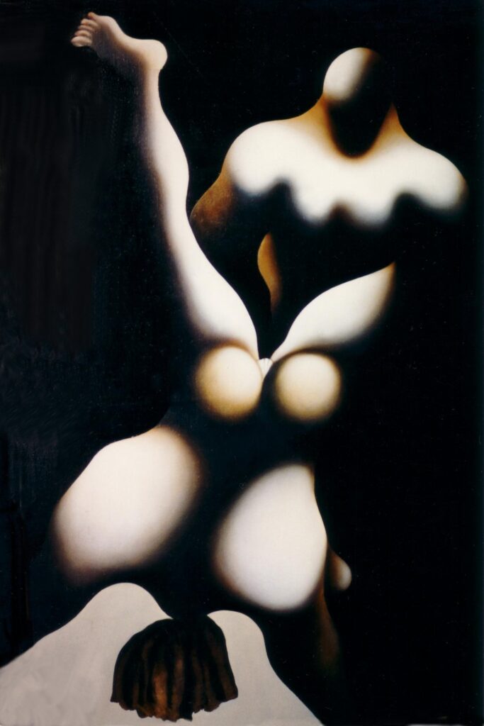 Non è mai ciò che appare (olio su tela cm 100x150) (95-98)