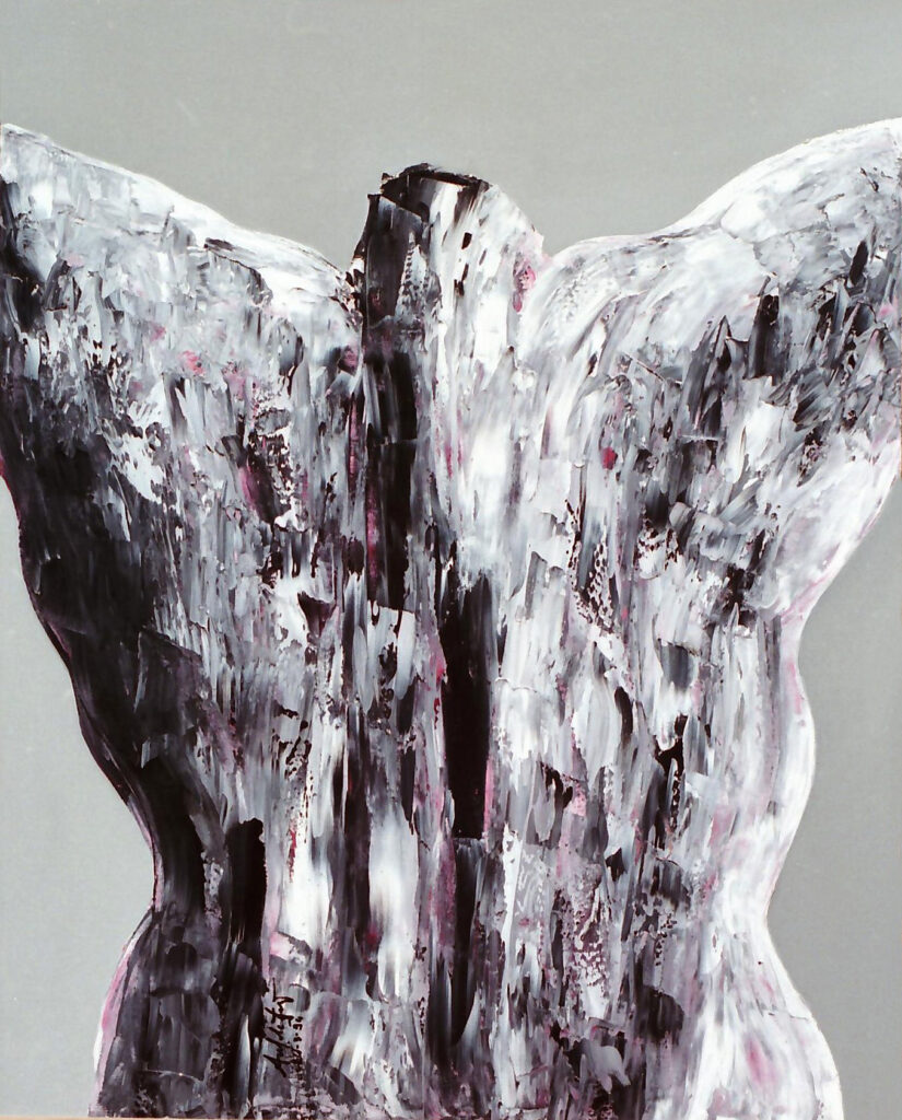 Meditazioni sulla politica La libertà non è mai abbastanza (olio su tela cm 80x100) (24 marzo 94)