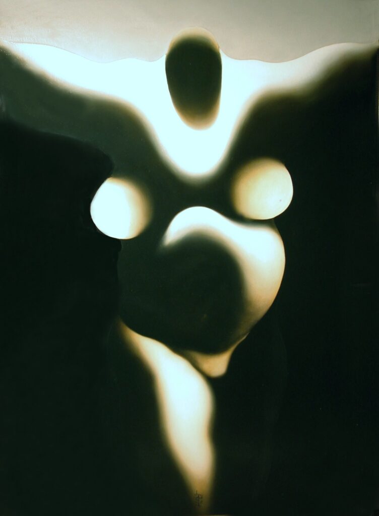 Senza titolo (olio su tela cm 100x150) (96-98)