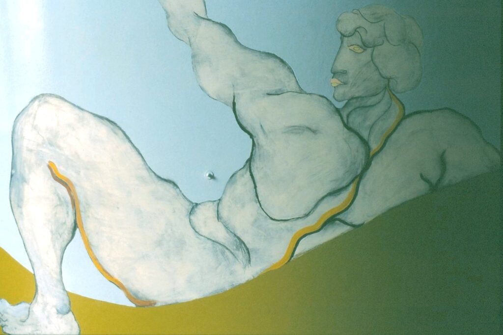 Meditazione-Metamorfosi 2 (tecnica mista su plexiglas cm 200x110) (81)