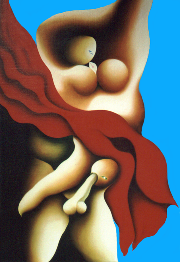 Amore Eros2 (olio su tela cm 100x150) (98-99)