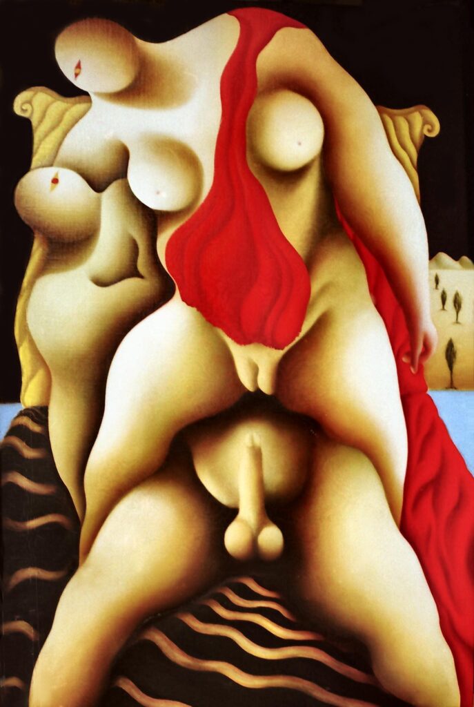 Eros 3 (olio su tela cm 100x150) (98-99)