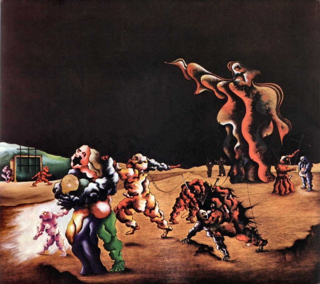 Il Potere (olio su tavola cm 100x90)