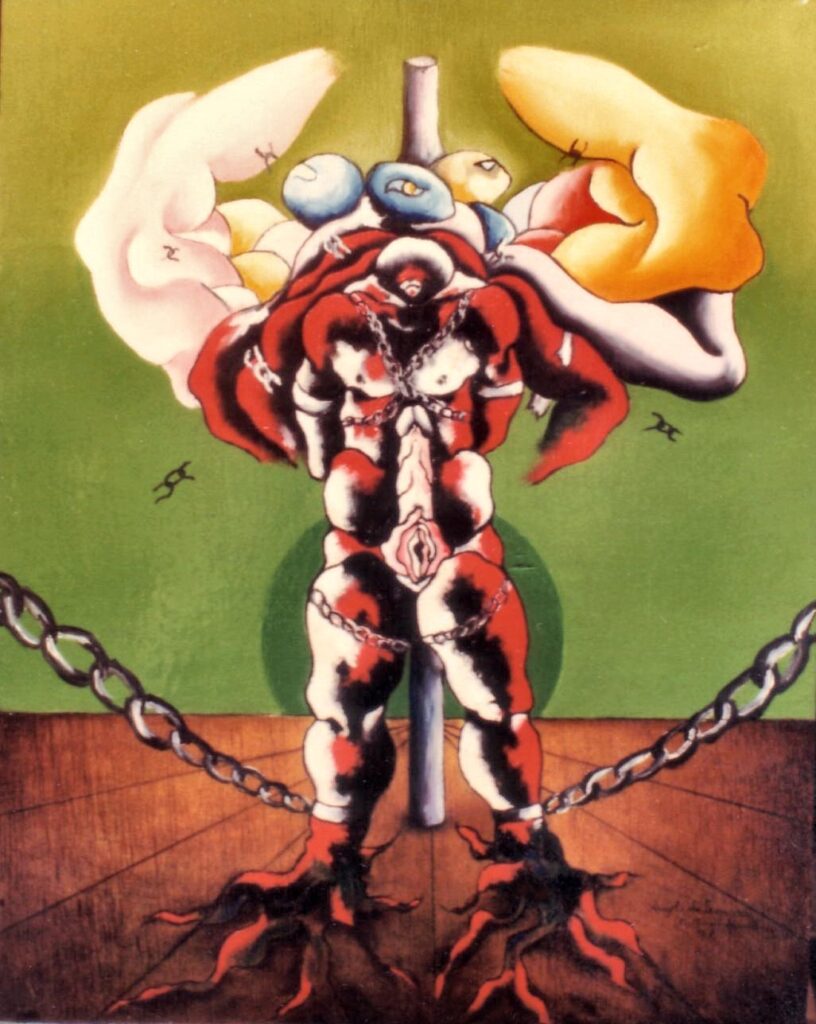 I-o C-h-i (olio su tavola cm 50x60)