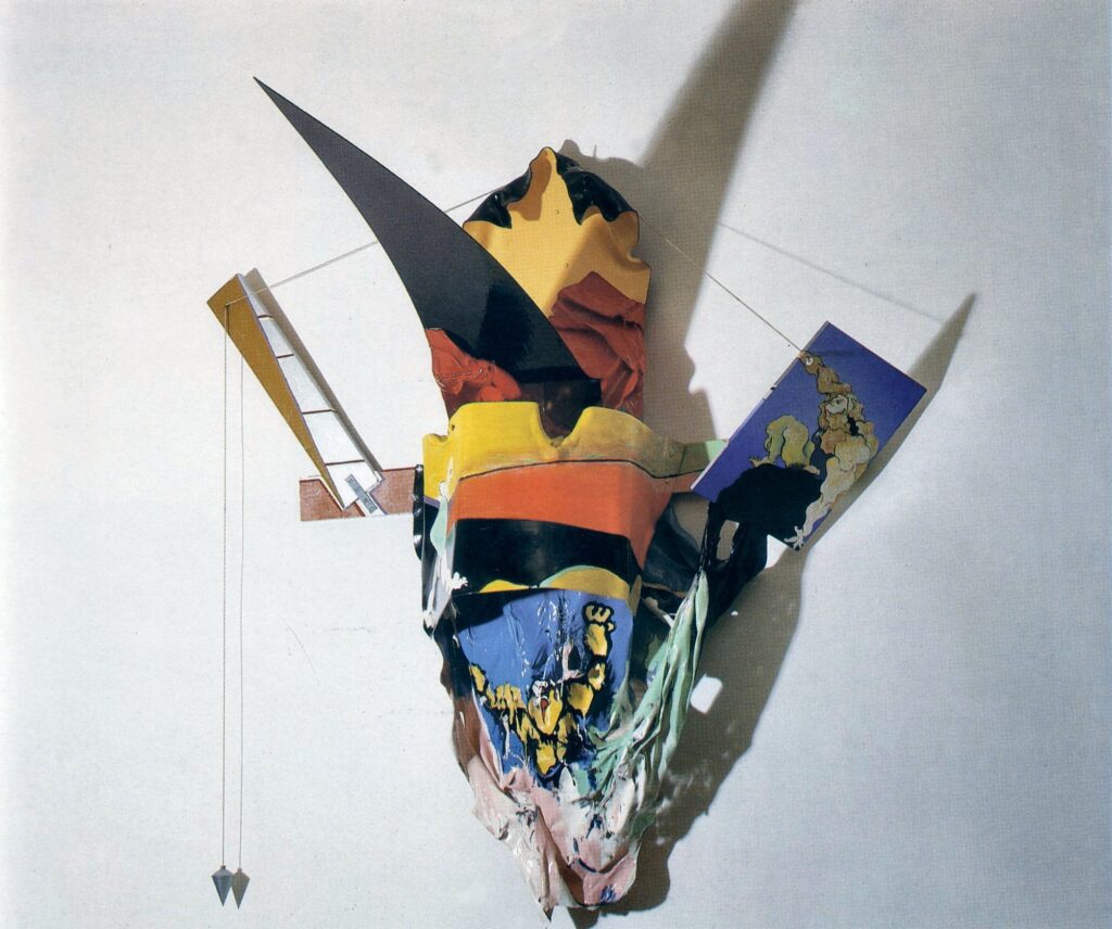 Verso la nascita. (smalto su legno e plexiglas cm150x150)