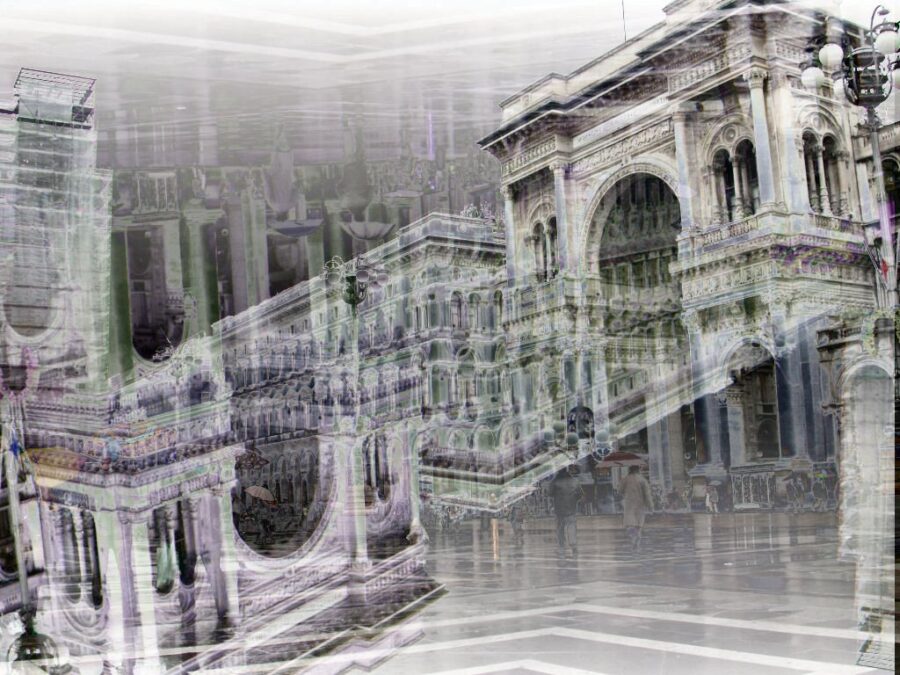 Città oltre l'Immagine (169) Riflessioni di Piazza 2 - 2003