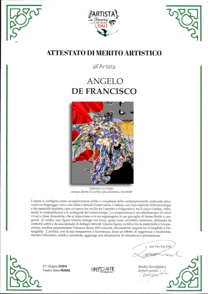 Attestato di EffettoArte 2024