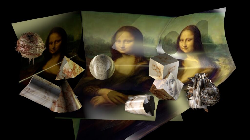 Leonardo elaboratto con software Maya