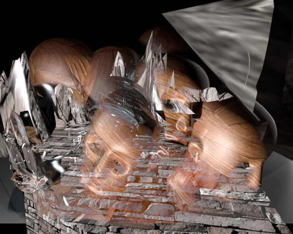 “Uomini nella notte” 2018 cm 80 x 100 (Stampa lightjet su carta Kodak Endura montata sotto plexiglass) (Edizione unica di 3)