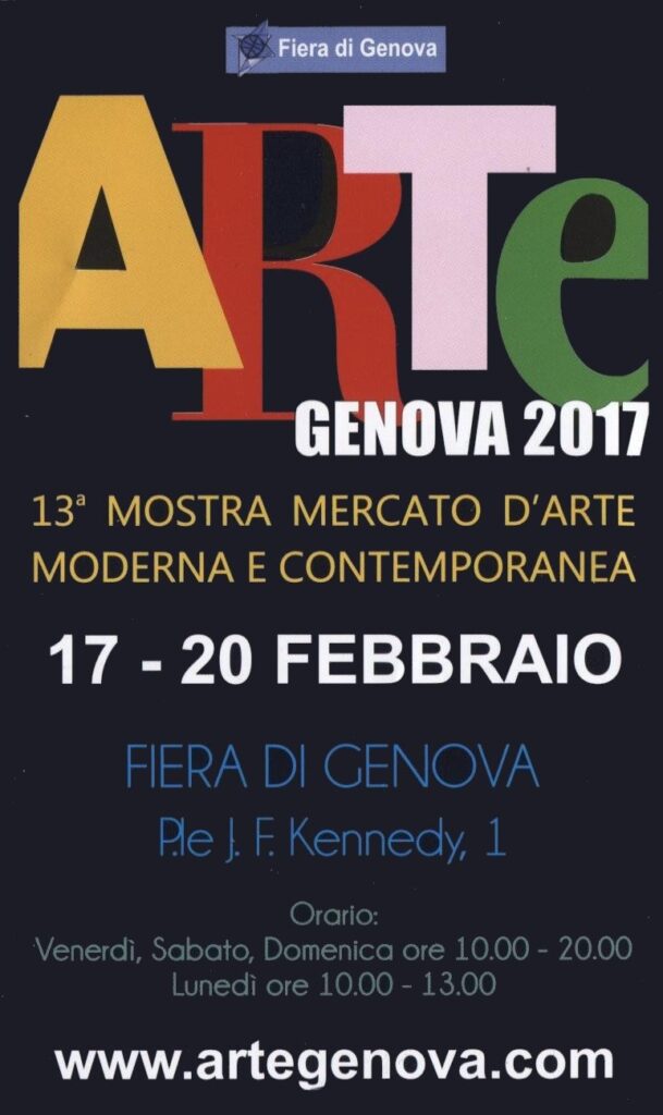 Biglietto ingresso omaggio ArteGenova SATURA