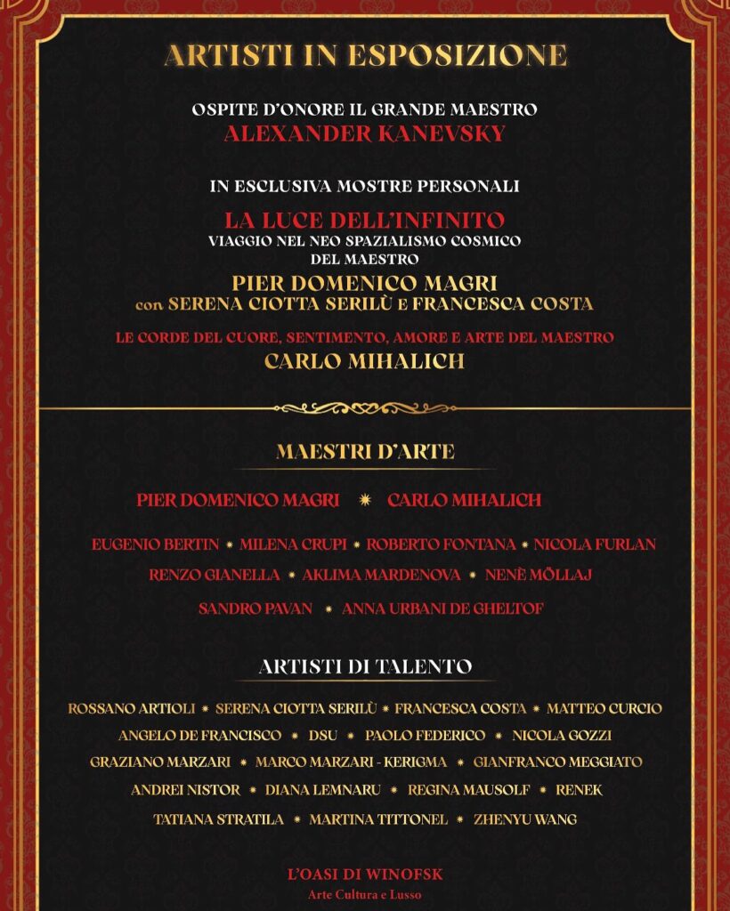 Artisti in esposizione "L' Oasi di Winofsk"