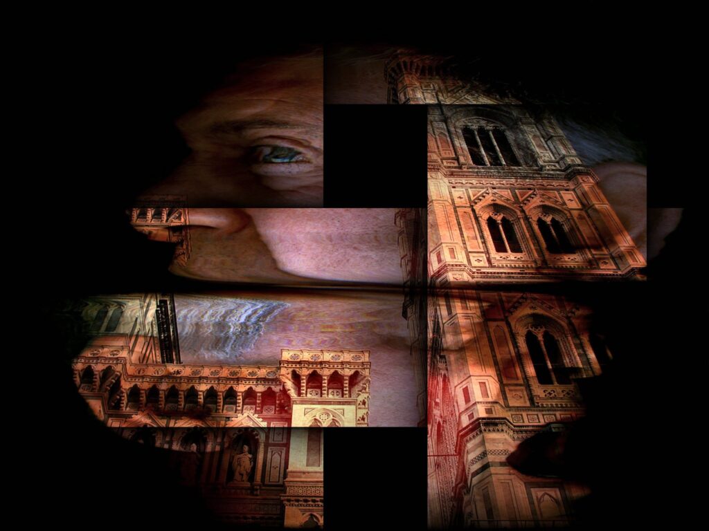 "Rammenti di Firenze - 2” - 2009 (cm 100 x 75) (Stampa lightjet su carta Kodak Endura montata sotto plexiglass) Tiratura : Edizione unica di 3