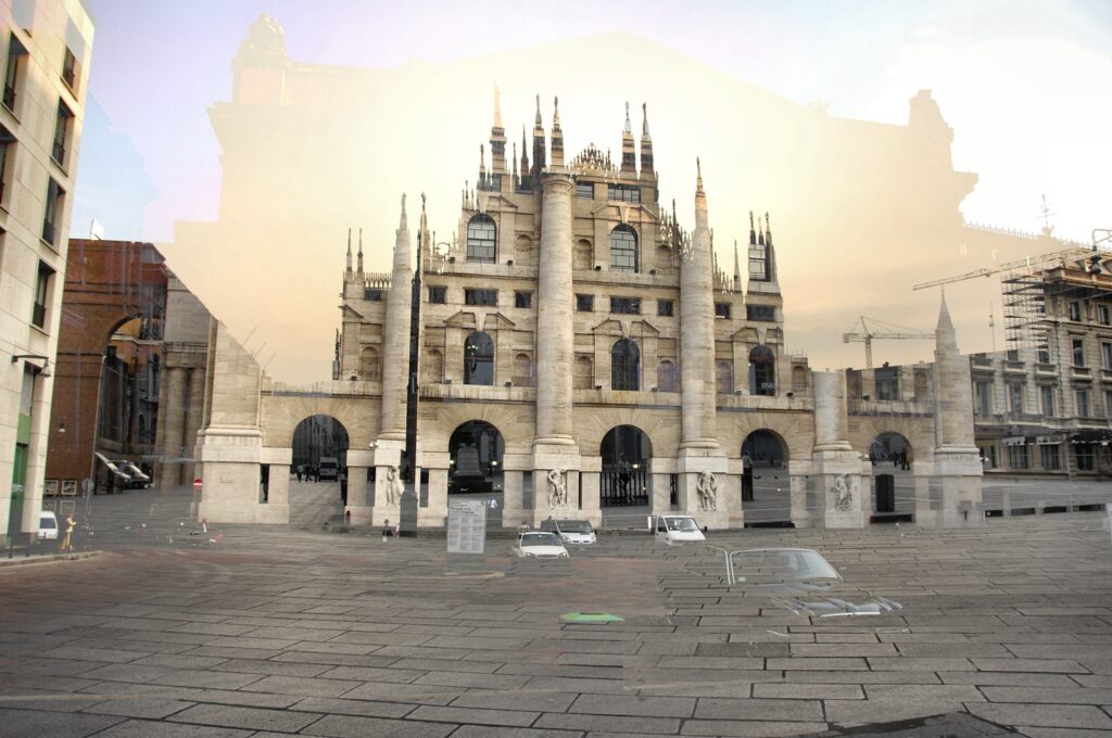 “Fusione Milano” 2007 cm 100 x 150 Stampa lightjet su carta Kodak Endura montata sotto plexiglass Edizione unica di 3